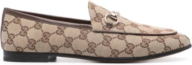 Gucci Jordaan Loafers Beige Dames