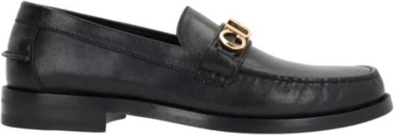 Gucci Klassieke Leren Loafer Schoenen Black Dames