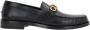 Gucci Klassieke Leren Loafer Schoenen Black Dames - Thumbnail 1