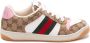 Gucci Lage GG Supreme stof sneakers Beige Dames - Thumbnail 1