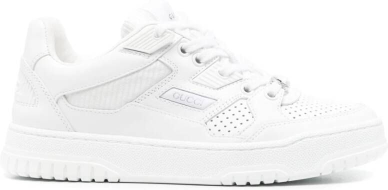 Gucci Leren lage sneakers White Heren