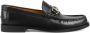 Gucci Leren Loafers met Horsebit Detail Black Heren - Thumbnail 1