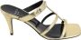 Gucci Leren Slider Sandalen met Horsebit Yellow Dames - Thumbnail 1