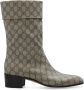 Gucci Monogram Haklaarzen Beige Dames - Thumbnail 1