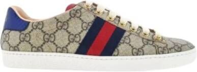 Gucci Retro Web Stripe Sneakers Multicolor Dames