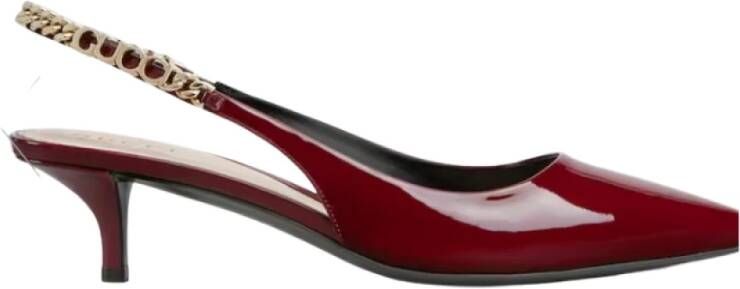 Gucci Signoria Rode Lakpumps Red Dames