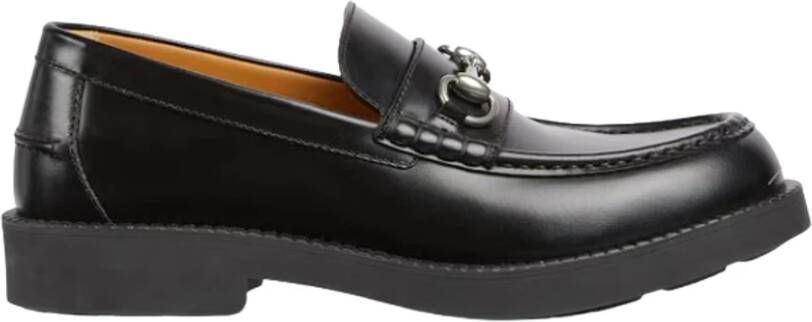 Gucci Stijlvolle Mocassins voor Mannen Black Heren