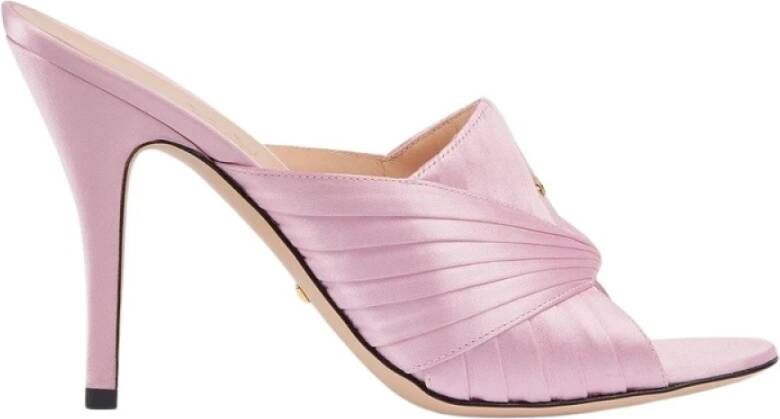 Gucci Stijlvolle Sandalen voor Zomeroutfits Pink Dames