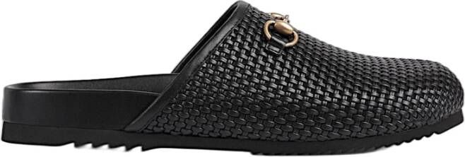 Gucci Stijlvolle zwarte enkellaarzen Black Heren