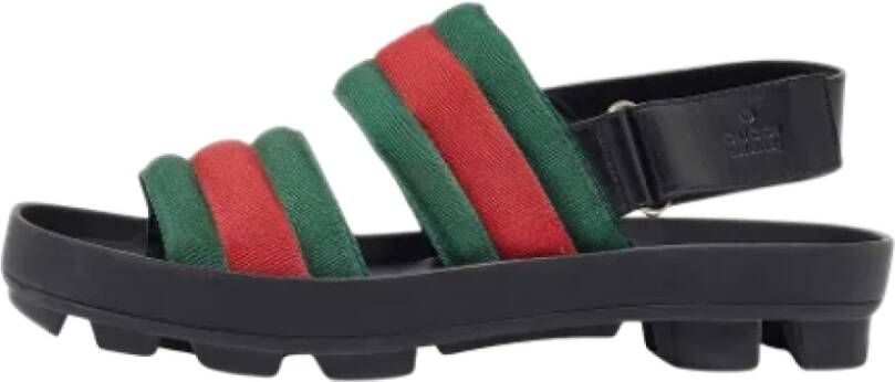 Gucci Vintage Pre-owned Canvas sandals Multicolor Heren