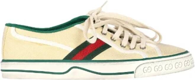 Gucci Vintage Pre-owned Canvas sneakers Multicolor Heren