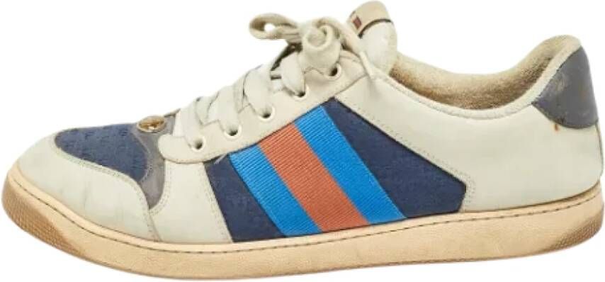 Gucci Vintage Pre-owned Canvas sneakers Multicolor Heren