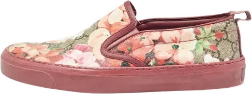 Gucci Vintage Pre-owned Canvas sneakers Pink Dames