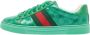 Gucci Vintage Pre-owned Coated canvas sneakers Green Heren - Thumbnail 1