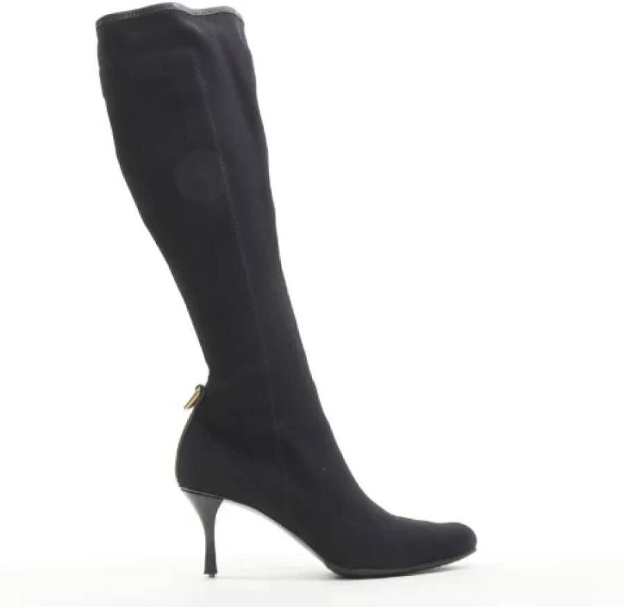 Gucci Vintage Pre-owned Fabric boots Black Dames