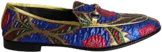 Gucci Vintage Pre-owned Fabric flats Multicolor Dames