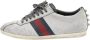 Gucci Vintage Pre-owned Fabric sneakers Gray Dames - Thumbnail 1