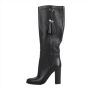 Gucci Vintage Pre-owned Leather boots Black Dames - Thumbnail 1