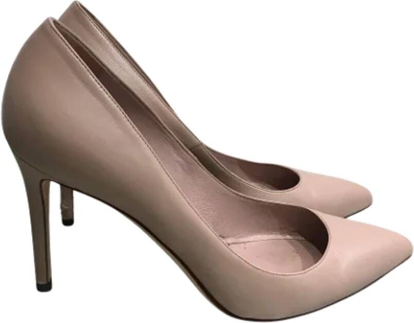 Gucci Vintage Pre-owned Leather heels Pink Dames