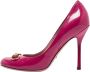 Gucci Vintage Pre-owned Leather heels Pink Dames - Thumbnail 1