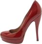 Gucci Vintage Pre-owned Leather heels Red Dames - Thumbnail 1