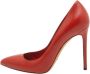 Gucci Vintage Pre-owned Leather heels Red Dames - Thumbnail 1