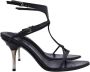 Gucci Vintage Pre-owned Leather sandals Black Dames - Thumbnail 1