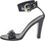 Gucci Vintage Pre-owned Leather sandals Black Dames - Thumbnail 1