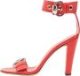 Gucci Vintage Pre-owned Leather sandals Red Dames - Thumbnail 1