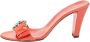 Gucci Vintage Pre-owned Leather sandals Red Dames - Thumbnail 1