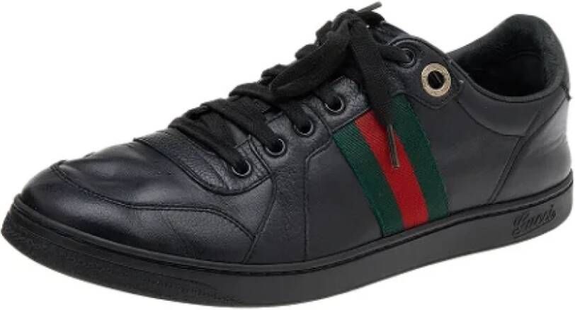 Zwarte gucci sneakers dames sale