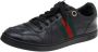 Gucci Vintage Pre-owned Leather sneakers Black Dames - Thumbnail 1