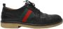 Gucci Vintage Pre-owned Leather sneakers Black Dames - Thumbnail 1