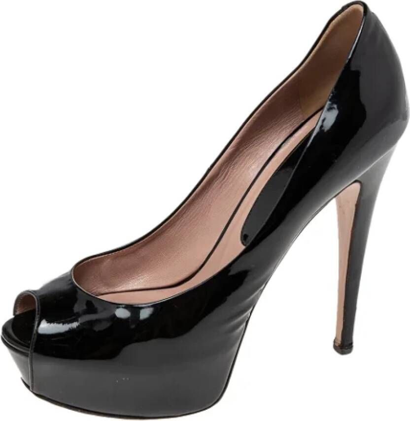 Gucci Vintage Pre-owned Pumps Black Dames