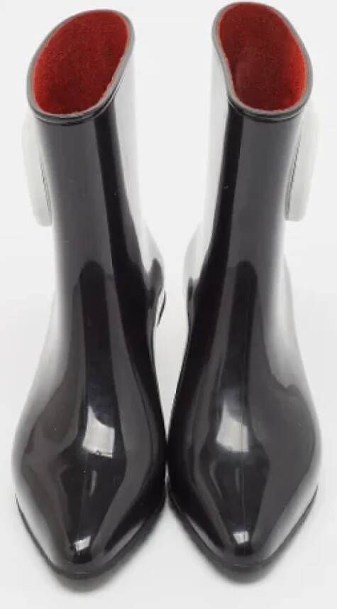 Gucci Vintage Pre-owned Rubber boots Black Dames