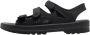 Gucci Vintage Pre-owned Rubber sandals Black Heren - Thumbnail 1