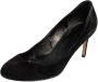 Gucci Vintage Pre-owned Suede heels Black Dames - Thumbnail 1
