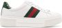 Gucci Witte Handtekening Webdetailing Sneakers White Dames - Thumbnail 1