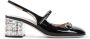 Gucci Zwarte Leren Pumps voor Vrouwen Black Dames - Thumbnail 1