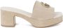 Guess Witte sandalen met brede geweven band White Dames - Thumbnail 36