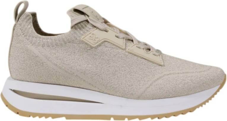 Guess Beige Vetersneakers voor vrouwen Beige Dames