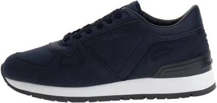 Guess Blauwe Heren Sneakers Casual Moderne Stijl Blue Heren