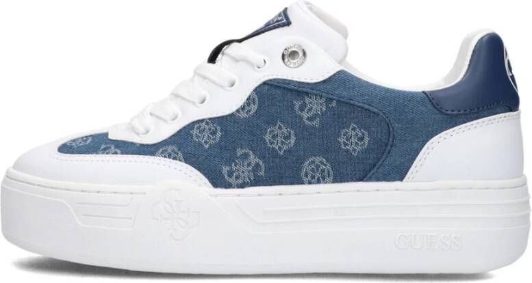 Guess Blauwe Swole2 Sneakers voor Vrouwen Blue Dames