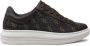 Guess Bruin Oker Sneaker Eco Leer 4cm Rubberen Zool Brown Heren - Thumbnail 8