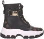 Guess Buckle bikerz high-top running shoes Bruin Dames - Thumbnail 1