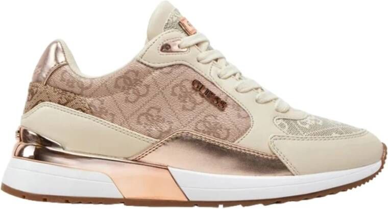 GUESS Moxea12 Dames Sneakers Hoog Mauve