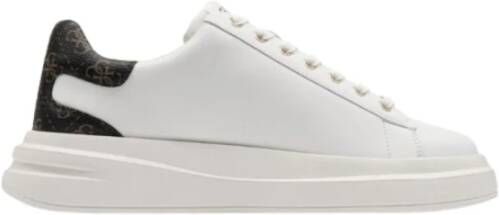 Guess Casual Sneakers voor Mannen in Wit Bruin White Dames