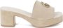 Guess Witte sandalen met brede geweven band White Dames - Thumbnail 39