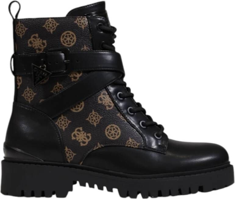 Guess Dames Herfst Winter Schoenen Black Dames