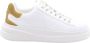 Guess Leren sneakers met strass Elbina White Dames - Thumbnail 3